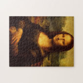 Leonardo Da Vinci Mona Lisa Fine Art Painting ジグソーパズル (横)