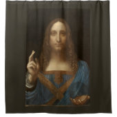 Leonardo da Vinci – Salvator Mundi シャワーカーテン (正面)