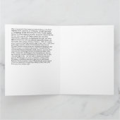 Leonardo da Vinci Salvator Mundi Greeting Card カード (内部)