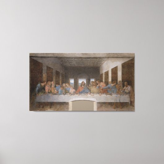 Leonardo da Vinci – The Last Supper キャンバスプリント (正面)