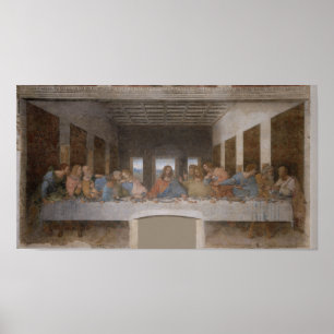 Leonardo da Vinci The Last Supper Poster ポスター