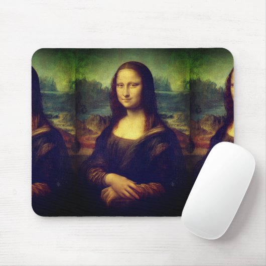 LEONARDO DA VINCI "THE MONA LISA" MOUSE PAD マウスパッド (マウス)