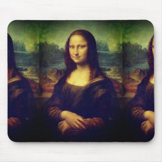 LEONARDO DA VINCI "THE MONA LISA" MOUSE PAD マウスパッド (正面)