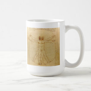 Leonardo da Vinci , Vitruvian Man コーヒーマグカップ