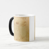 Leonardo da Vinci , Vitruvian Man モーフィングマグカップ (正面左)
