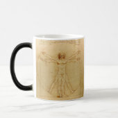 Leonardo da Vinci , Vitruvian Man モーフィングマグカップ (左)