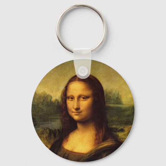 Leonardo Da Vinci's Mona Lisa キーホルダー (正面)