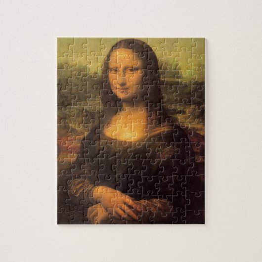 Leonardo Da Vinci's Mona Lisa ジグソーパズル (縦)