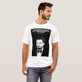 Leonardo Dicaprio quotes T-Shirt Tシャツ (正面フル)