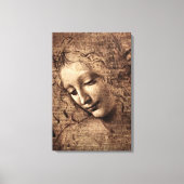 Leonardo La Scapigliata Renaissance Canvas Art キャンバスプリント (正面)