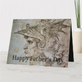 Leonardo’s Helmeted Warrior カード (正面)