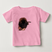 leonbergerの子犬 ベビーTシャツ (正面)