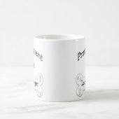 Leonbergerの親誇りを持った人 コーヒーマグカップ (中央)