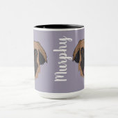 Leonbergerカスタマイズ マグカップ (中央)