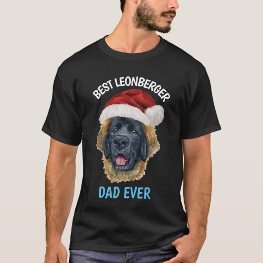 Leonberger最高のパパエバーTシャツ Tシャツ (正面)