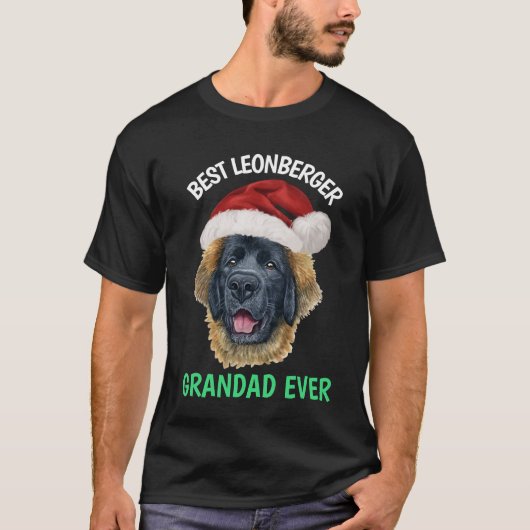 Leonberger最高の Grandad Ever Tシャツ (正面)