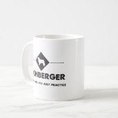 Leonberger -他の犬は練習です コーヒーマグカップ (正面左)