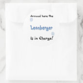 Leonberger Charge – ステッカー (バッグ)