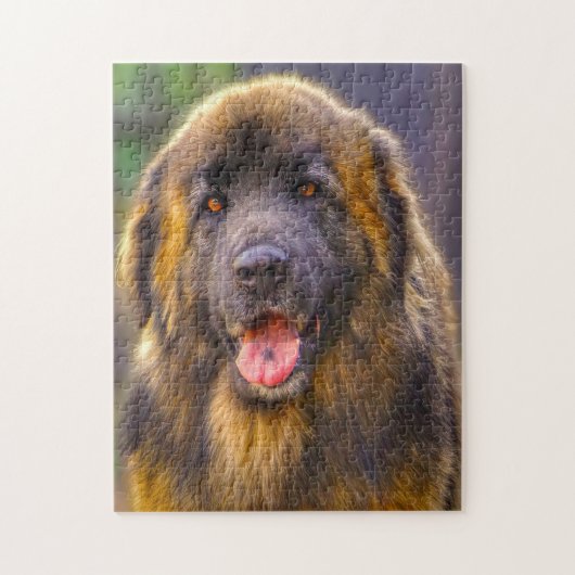 Leonberger Dog Breed Jigsaw. ジグソーパズル (縦)