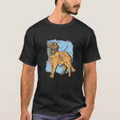 Leonberger Dog Breed Premium Tシャツ (正面)