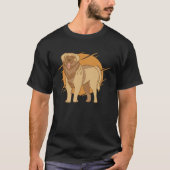 Leonberger dog tシャツ (正面)