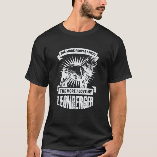 Leonberger Dog Tシャツ (正面)