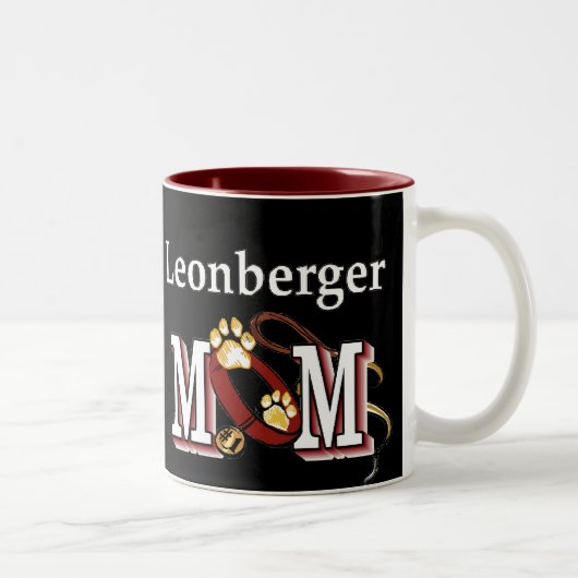 Leonberger MOMギフト ツートーンマグカップ (右)