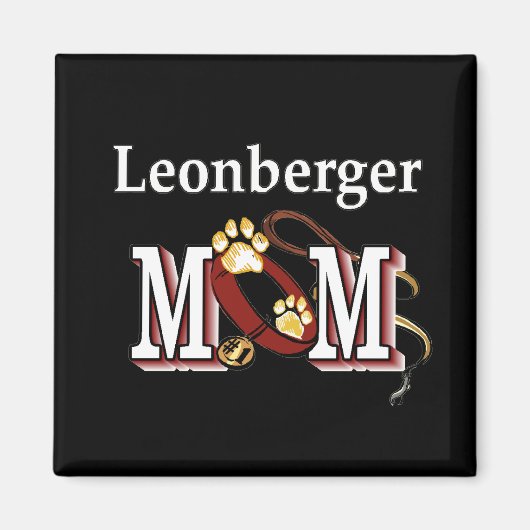 Leonberger MOMギフト マグネット (正面)
