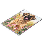 Leonberger Watercolor Journal ノートブック (左側)