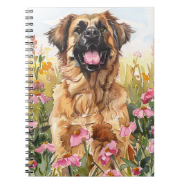 Leonberger Watercolor Journal ノートブック