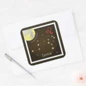 Leone 23 luglio al 22 agosto Aufkleber スクエアシール (封筒)