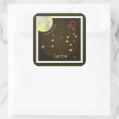 Leone 23 luglio al 22 agosto Aufkleber スクエアシール (バッグ)