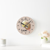 Leone 23 luglio al 22 agosto Orologio ラウンド壁時計 (ホーム)