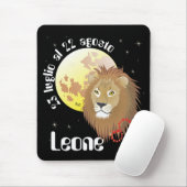 Leone 23 luglio al 22 agosto Tappetini per mouse マウスパッド (マウス)