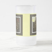 Leone 23 luglio al 22 agosto Tasse フロストグラスビールジョッキ (中央)