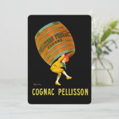 Leonetto Cappiello コニャック ペリソン 広告 招待状 (スタンド正面)