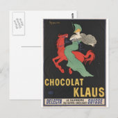Leonetto Cappiello :ショコラクラウス1903 ポストカード (正面/裏面)