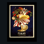 Leonetto Cappiello 1920のポスタフランスのー"Cirio" ポスター<br><div class="desc">アールデコは、急速な工業化が文化を変えつつある戦間期から生まれた。その属性の一専攻のつは、技術の受け入れである。このスタイルは、豊かな色、幾何学的な形はっきりした状、豪華な装飾が特徴である。Leonetto Cappiello (1875年4月、イタリア・リヴォルノで – 1942年2月、フランスのカンヌでフランスの)は、パリに住んでいたポスターアートデザイナーでイタリアンす。ポスターデザインの革新モダンにより広告現在では「の父」と呼ばれることが多い。彼は初めてポスターの姿を使用したポスタはっきりしたーアーティストで、黒い背景から飛び出したポスターを使用した。これはポスターの初期の規範に対する驚くべきコントラストである。このヴィンテージ広告のポスターは、さくらんぼやメロン、フルーツの盛り合わせの中で、開放的なブリキ缶や踊りから飛び出す美しい女性を描いている。</div>