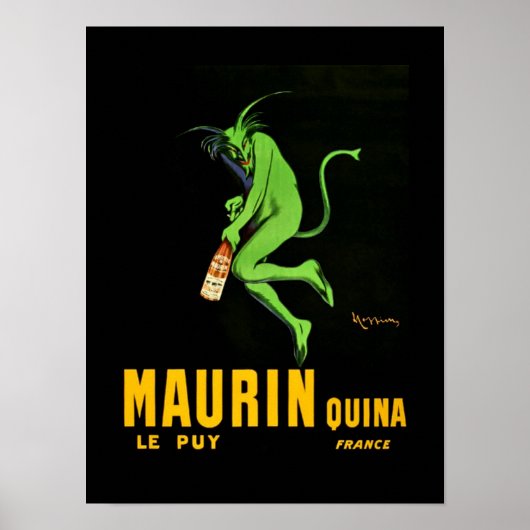 Leonetto Cappiello 1920のポスタフランスのー"Mauri" ポスター (正面)