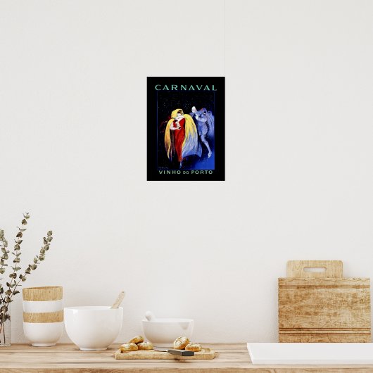 Leonetto Cappiello Art Deco Poster "Carnaval" ポスター (キッチン)