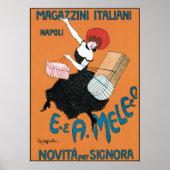 Leonetto Cappiello Magazzini Italiani ポスター (正面)
