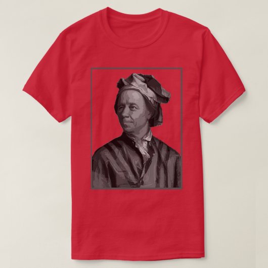 Leonhard Euler Tシャツ (デザイン正面)