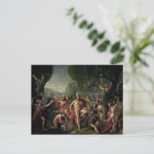 Leonidas at Thermopylae, 480 BC, 1814 ポストカード (スタンド正面)