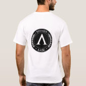 LEONIDAS MOLON LABE Tシャツ (裏面)