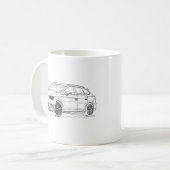 LeonST Cupra 2015年をつけて下さい コーヒーマグカップ (正面左)