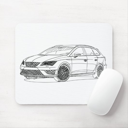 LeonST Cupra 2015年をつけて下さい マウスパッド (マウス)