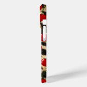 LEOPARDとさくらんぼアニマルプリント Case-Mate iPhoneケース (裏面 / 左)