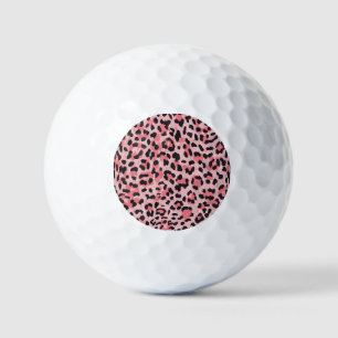 Leopardのスキン:ヴィンテージのシームレスなテクスチャ ゴルフボール