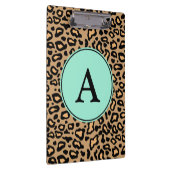 Leopardクリップボモノグラムのード クリップボード (右)