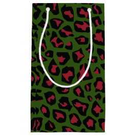 Leopardシームレスパターン スモールペーパーバッグ